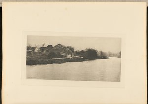 Brickfield en el río Bure. [Norfolk.] de Peter Henry Emerson