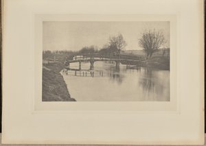 Pasarela cerca de Cheshunt de Peter Henry Emerson
