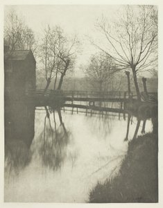Pasarela cerca de Chingford de Peter Henry Emerson