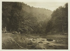 En Dove Dale (Lado de Staffordshire) de Peter Henry Emerson