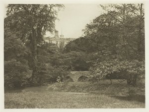 Puente de Lady Dorothy, Haddon Hall de Peter Henry Emerson