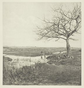 Marzo sin hojas (Suffolk) de Peter Henry Emerson