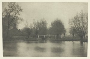 Desembocadura del viejo río Stort de Peter Henry Emerson