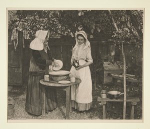 Sra. Peck y Mary Critten de Peter Henry Emerson