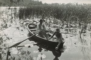 Una de las cuarenta impresiones de platino de 
