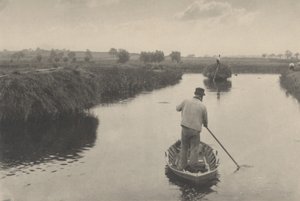 Cargando el heno del pantano