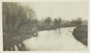 Stanstead desde el Lea de Peter Henry Emerson