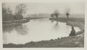 The Black Pool, cerca de Hoddesdon de Peter Henry Emerson