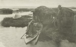 El regreso del cazador, c. 1885 (impresión de platino)