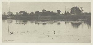 El borde del lago