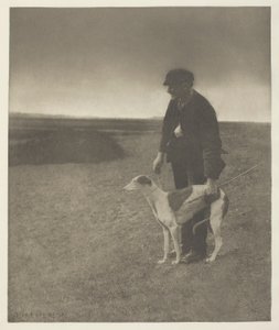 El cazador furtivo - Una liebre a la vista, (Suffolk) de Peter Henry Emerson