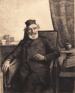El padre del artista, Jens Peter Ilsted de Peter Vilhelm Ilsted