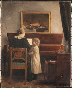 En el piano de Peter Vilhelm Ilsted