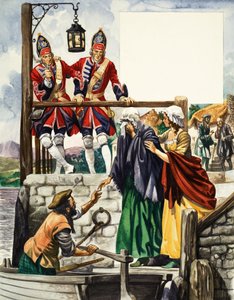 Bonnie Prince Charlie escapa a Skye de Peter Jackson