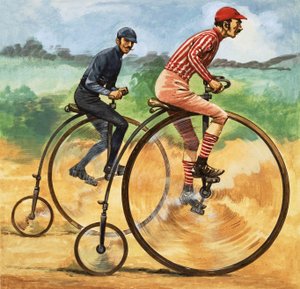 Érase una vez... Bicicletas a través de los tiempos. El Penny Farthing de Peter Jackson