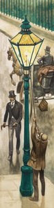 Érase una vez... Iluminación y lámparas de la calle en tiempos Tudor de Peter Jackson