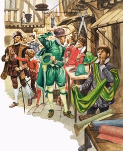 Érase una vez... comerciantes y vendedores ambulantes en la era Tudor