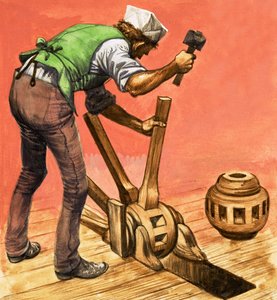 Érase una vez... la vida en el pueblo hace cien años. Un carretero trabajando de Peter Jackson