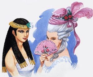 Érase una vez... pelucas y moda del siglo XVIII