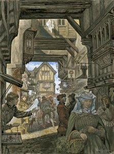 Compras en el viejo Puente de Londres
