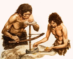 Fabricantes de herramientas de la Edad de Piedra
