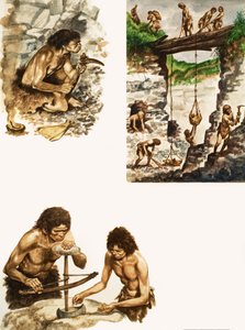 Fabricantes de herramientas de la Edad de Piedra