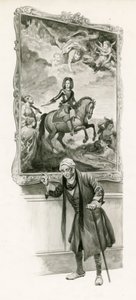 El Duque de Marlborough como un anciano