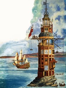 El primer faro de Eddystone