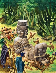 La historia de nuestro maravilloso mundo: Los primeros indios americanos