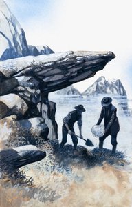 La diligencia: forajidos e indios