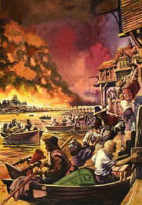 La Maravillosa Historia de Gran Bretaña: El Gran Incendio de Londres de Peter Jackson