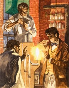 Thomas Edison y Joseph Swan crean la luz eléctrica