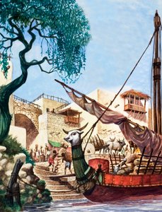 Descargando un barco comercial de Peter Jackson