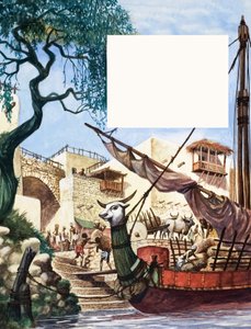 Descargando un barco mercante de Peter Jackson