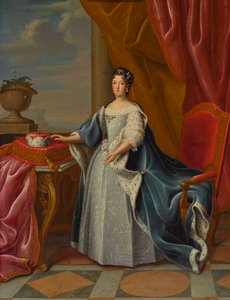 Retrato de Theresa Kunegunda Sobieska 1676-1730, Electora de Baviera de Peter Jacob Horemans
