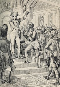 Primera distribución de las cruces de la Legión de Honor (fundada en 1802) en la iglesia de los Inválidos el 14 de julio. de Peter Johann Nepomuck Geiger