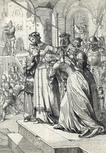 La ejecución de Lady Jane Grey (Juana Grey) (1537-1554) Jane Grey fue ejecutada en 1554 en la Torre de Londres (Ejecución de Lady Jane Grey) Dibujo a pluma de "Historische Memorabilian des In-und Auslandes" de Anton Ziegler de Peter Johann Nepomuck Geiger