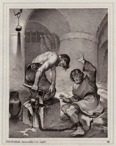 Fuga de Andreas Budiats, escudero de Emerich von Lowenstein de Peter Johann Nepomuk Geiger