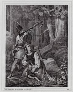 Matías Corvino, el Rey Cuervo (grabado)