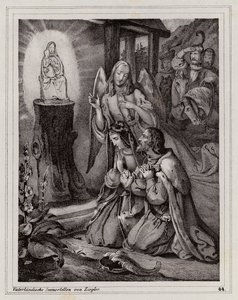 Peregrinación de Vladislao Enrique de Moravia y su esposa al santuario de Mariazell de Peter Johann Nepomuk Geiger