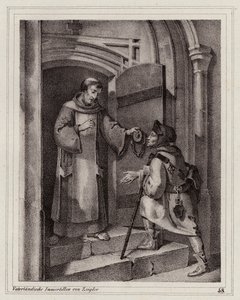 El proscrito Juan Parricida se refugia en un monasterio de Pisa