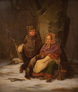 Dos niños pobres