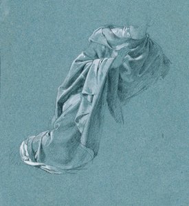 Estudio de vestuario para "Arindal y Daura" de Peter Krafft