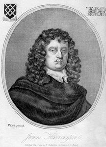 James Harrington 1611-1677, teórico político inglés, 1799 de Peter Lely
