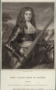 Retrato de John Leslie, Duque de Rothes
