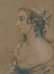 Estudio en pastel, siglo XVII