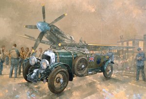 Bentley y Spitfire de Peter Miller
