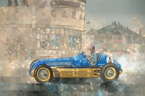 Maserati Azul y Amarillo de Bira