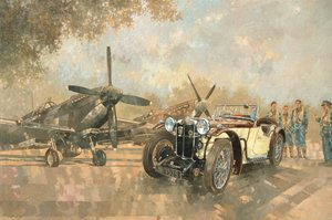Cream Cracker MG 4 Spitfires de Peter Miller