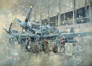 Mustang en Warton de Peter Miller
